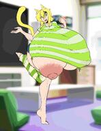 breast_expansion cat_girl gigantic_breasts kirika_akatsuki senki_zesshou_symphogear // 3618x4690 // 2.2MB