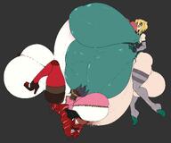 breast_expansion gigantic_breasts gigantic_penis kirika_akatsuki micha_jawkan senki_zesshou_symphogear vore // 8750x7307 // 4.5MB