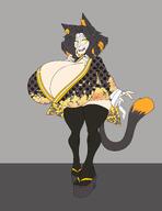 breast_expansion cat_girl gigantic_breasts leiur_sis_(sibaco_version) senki_zesshou_symphogear // 3552x4600 // 2.4MB