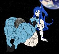 giantess muscular_female senki_zesshou_symphogear tsubasa_kazanari // 8500x7755 // 8.0MB