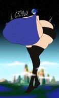 aqua_(kingdom_hearts) giantess gigantic_breasts kingdom_hearts // 4819x8000 // 5.0MB