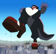 giantess gigantic_breasts micha_jawkan senki_zesshou_symphogear // 8500x8256 // 12.7MB