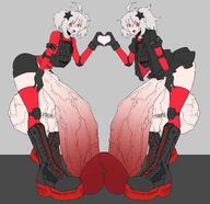 gigantic_penis oc owner:barakel owner:kazagumo taylor_(barakel) tiffany_(kazagumo) // 8500x8243 // 8.1MB