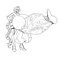 carol_malus_dienheim gigantic_breasts gigantic_penis senki_zesshou_symphogear // 4000x4000 // 1.1MB