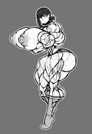 chainsaw_man hyper_muscle kobeni_higashiyama muscular_female // 5500x8000 // 1.7MB