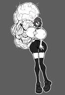 chainsaw_man hyper_muscle muscular_female reze // 5500x8000 // 1.7MB