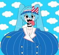gigantic_breasts hatsune_miku vocaloid // 7500x7000 // 2.8MB